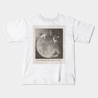 Magical moon design Kids T-Shirt